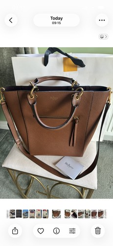 Mulberry oak brown leather - brown, bag