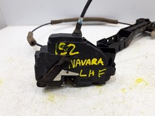 GENUINE 2019 NISSAN NAVARA   FRONT LEFT DOOR LOCK AND HANDLE