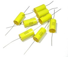 8x Capacitor 2.2uF 5% 630V HiFi Audio Polypropylene Axial Valve Metal Film UK