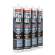 Soudal Fix ALL Silicone Flexi Multi Purpose SMX Sealing Strong Adhesive Polymer