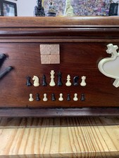 Chess sets  Antique mahogany