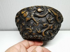 Vintage Asian Hand Carved