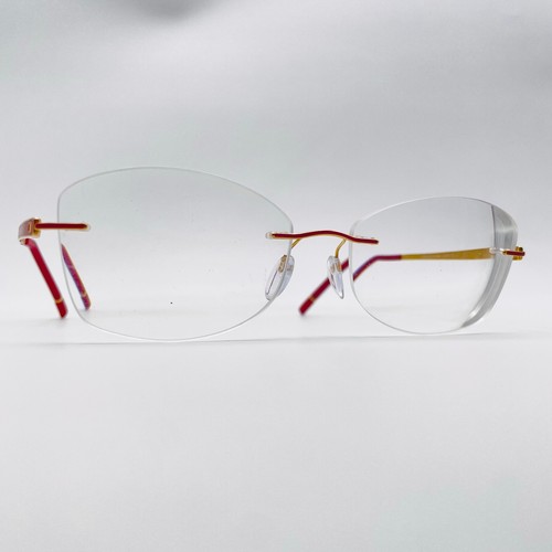 Silhouette eyeglasses red - silhouette,
