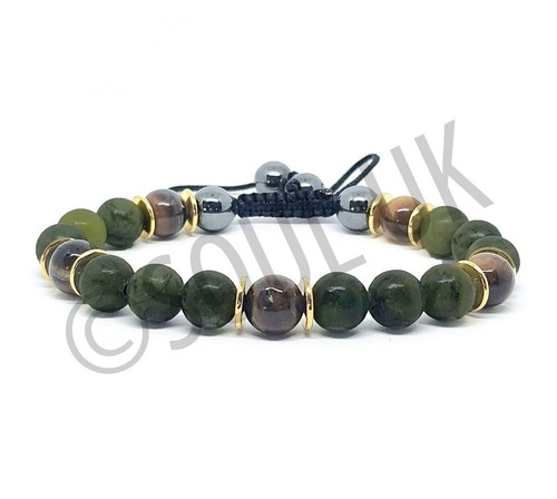 Olive green jade tigers - olive, eye
