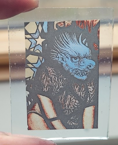 Stained glass devil kiln fired - kiln,