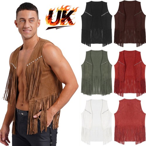 Mens vintage faux suede - vintage,