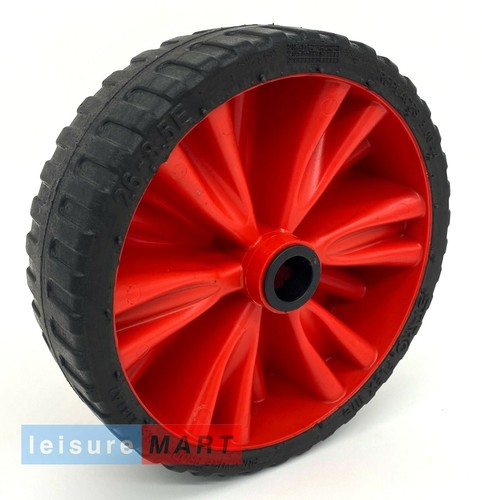 Red dinghy launch trolley - red,