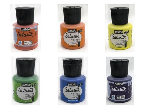 Silk paints pebeo - silk,