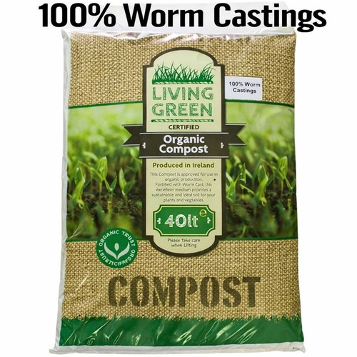 Living green 40l 100 worm - green,
