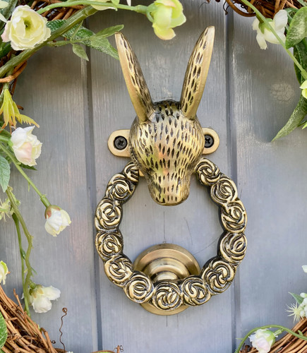 Door knocker solid brass - door,