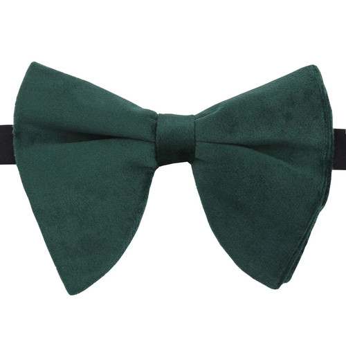 Emerald green bow tie - green, plain