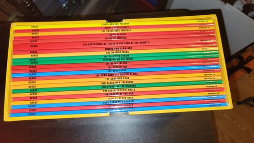 The adventures tintin box - the,