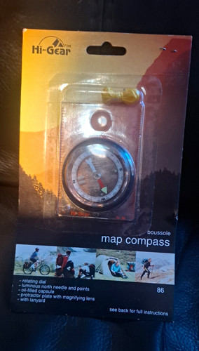 Gear compass for hiking - hi-gear,