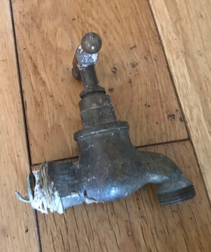 Vintage solid brass garden - solid,