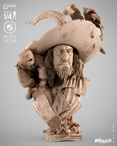 Printed 16k resin - printed, hector