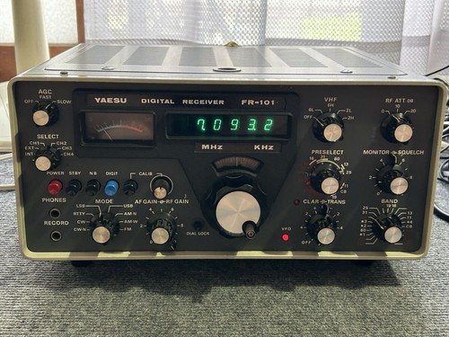 Yaesu 101 shortwave - yaesu, fr-101