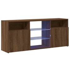 TV Cabinet with LED Lights TV