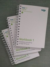 Sage 50 Payroll Workbooks (6)  Stages 1 & 2  (2015)