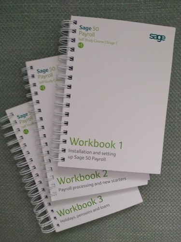 Sage payroll workbooks - workbooks, (6)