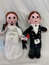 Knitted Scottish Bride and
