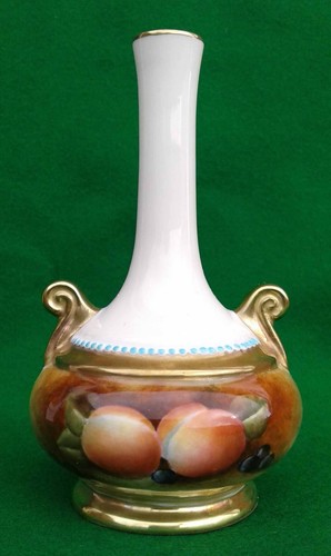 Hand painted bud vase - 4.75",