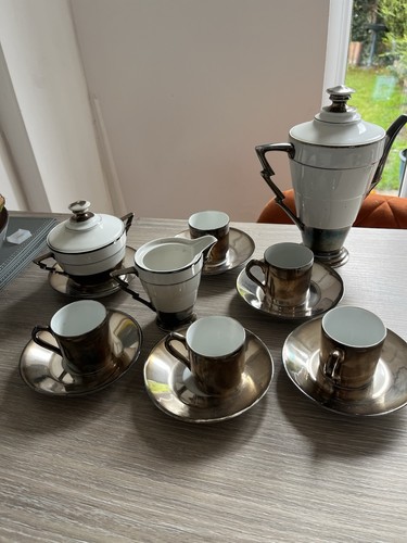 Art deco tea set - deco,