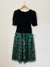 Vintage Jessica Black Velvet