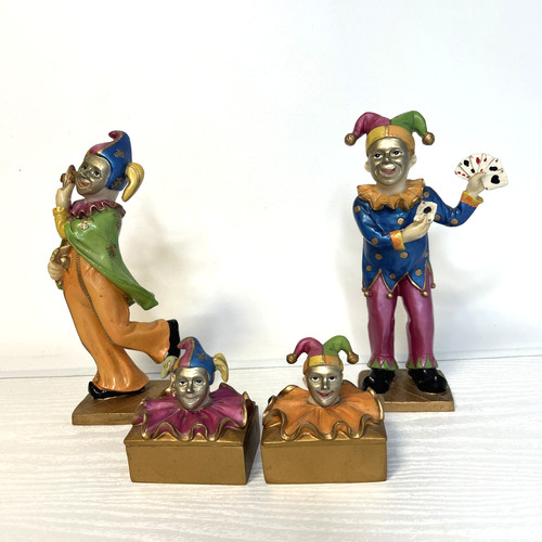 Clown ornament bundle - 4, x