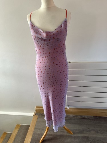 Rat boa floral print lilac - &,