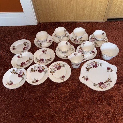Vintage salisbury bone china - bone,