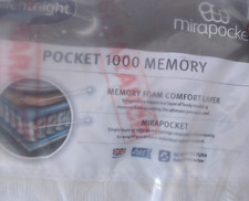 New NQP King Size Silentnight 1000 Pocket Memory Mattress LOCAL DELIVERY ONLY