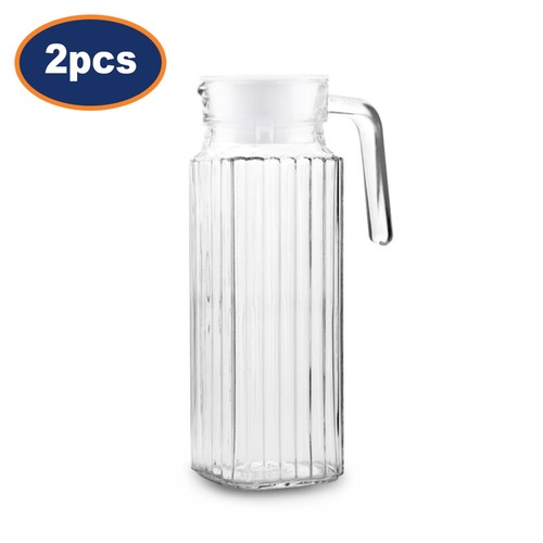 2pcs clear glass - 2pcs, fridge