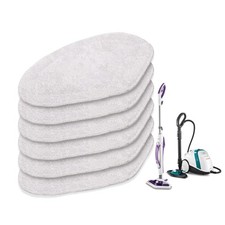 6 Packs Reusable Steam Cleaner Cloths Compatible with Polti Vaporetto