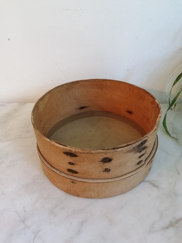 Vintage small wooden rustic - small,