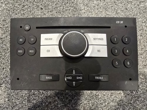 Vauxhall car radio - car, headset