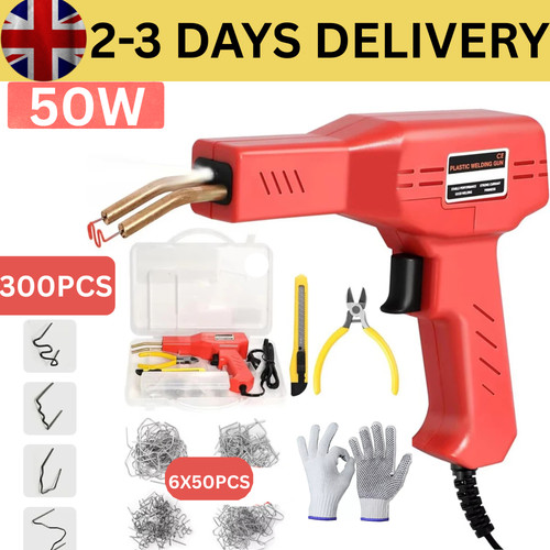 Plastic welder hot stapler gun - plastic,