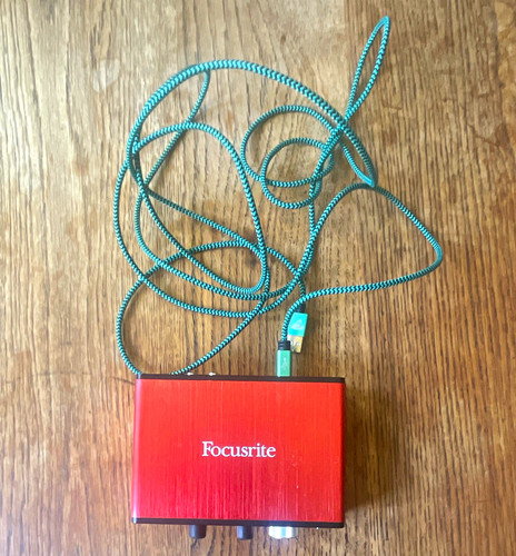 Focusrite scarlett solo 2nd - focusrite,