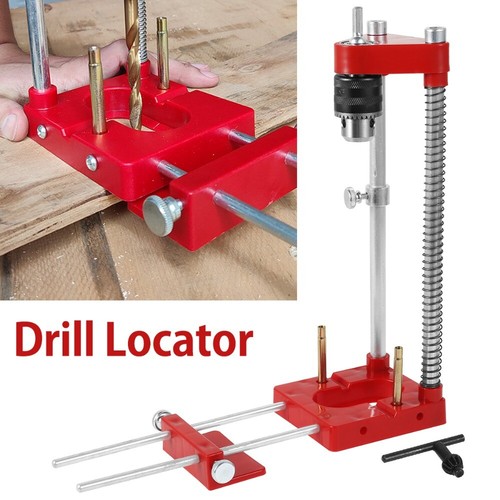 Woodworking drill guide punch - woodworking,