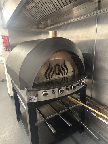 Commercial gas pizza - gas, oven