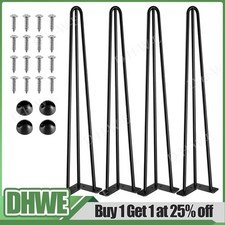 4 x Hairpin Legs Hair Pin Leg