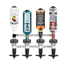 Bottle Stand Wall Mounted Pub Bar Optics Set Wine Beer Dispenser Spirit Drink