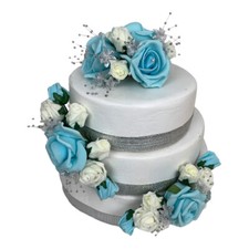 Rose flowers cake topper