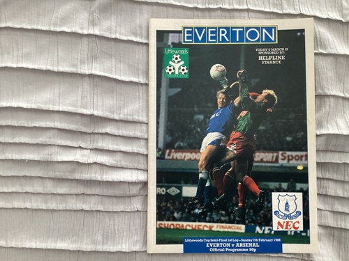 1987 everton arsenal - 1987-88,