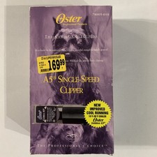 Oster  A5 Canine Clipper #10 Blade Single Speed Original Box