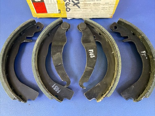 Lockheed rear brake shoes - lockheed,