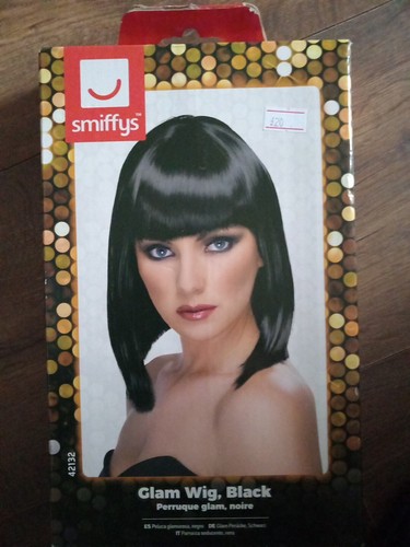 Glam fringed wig hairpiece - glam,