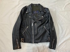 vintage 3 pocket biker leather