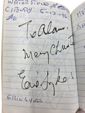 Autograph Book with Various