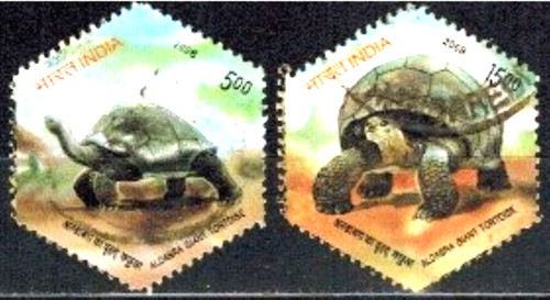 India stamps 2008 aldabra - 2008,