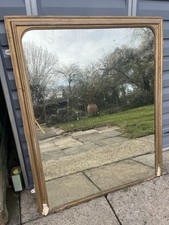 Reclaimed wooden mirror - wooden,